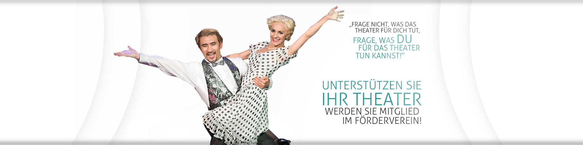 Unterstützen Sie Ihr Theater. Werden Sie Mitglied im Förderverein.